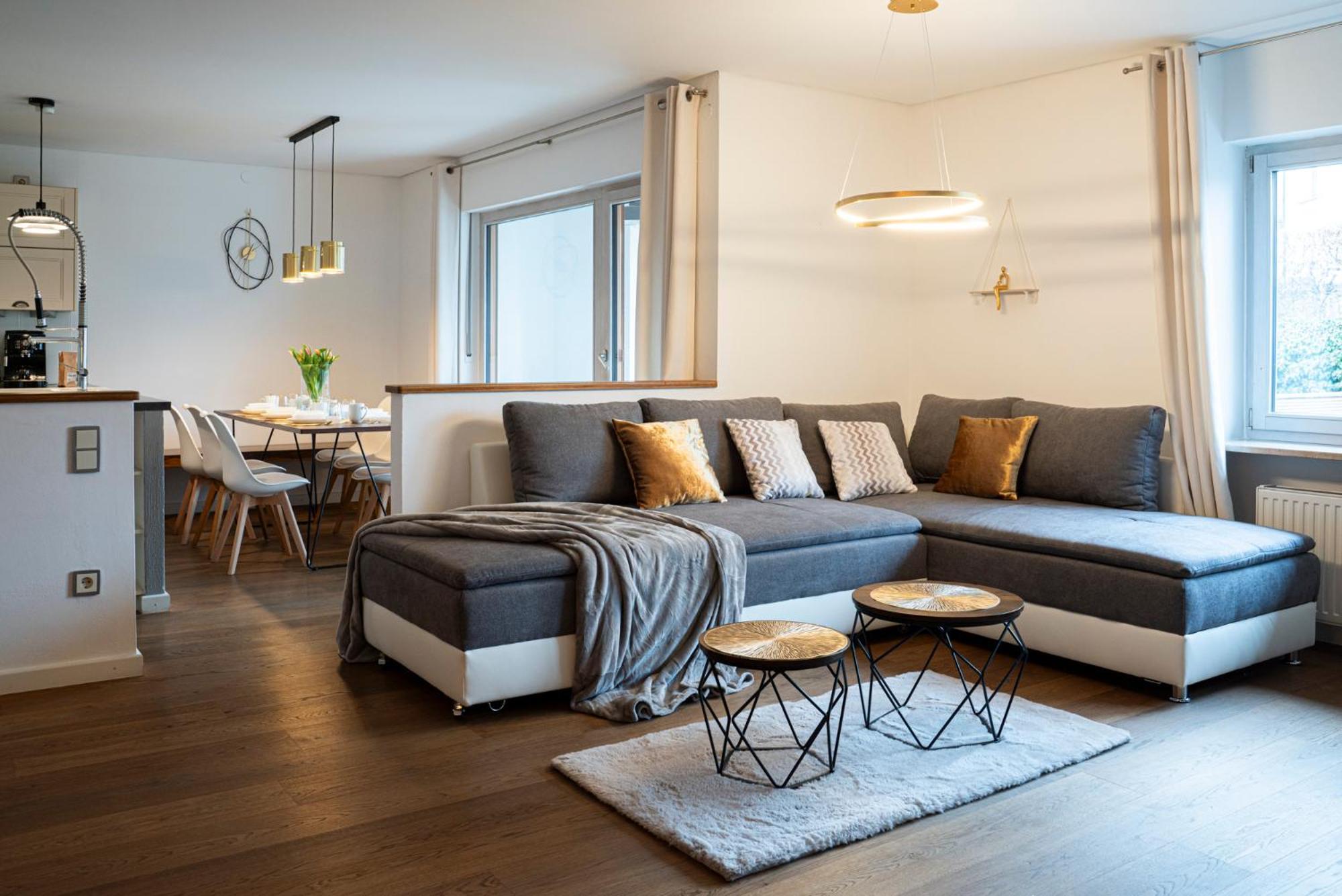 Апартаменти 130M2 Loft - Balkon, Smart Tv, Badewanne, Kaffee Розенгайм Екстер'єр фото